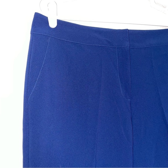 St John Emma Longe Straight Leg Ankle Women’s Pant in Marine NWT Size 10 - Picture 7 of 15